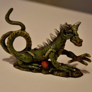 Handmade Ceramic Menacing Dragon